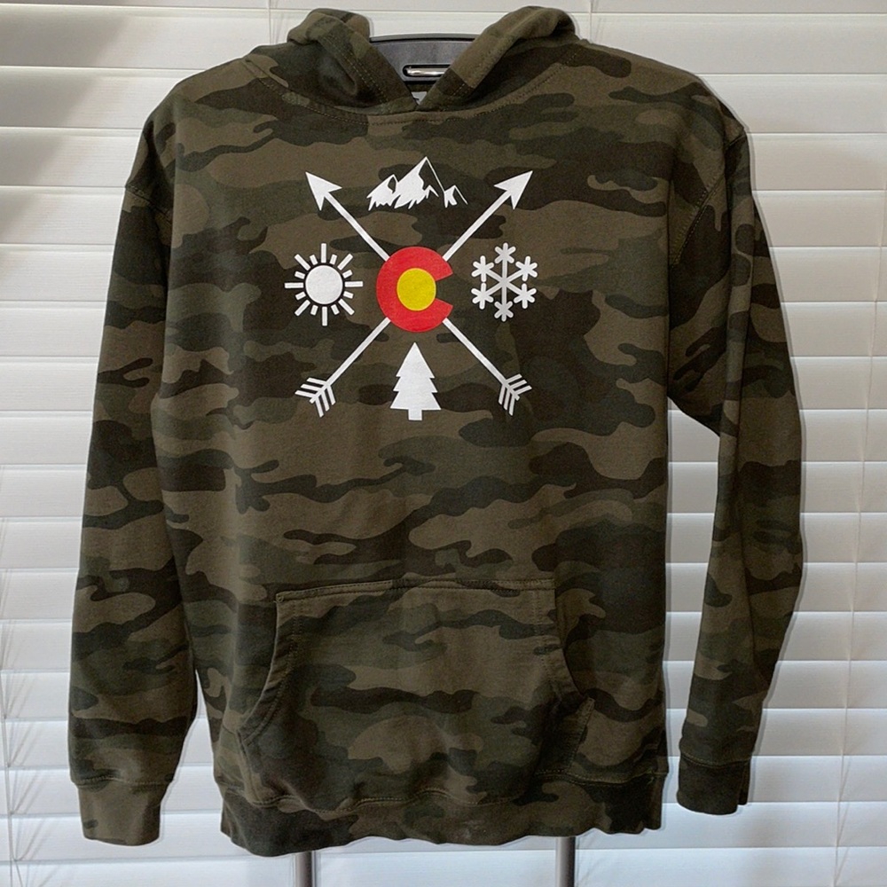 Camo Hoodie Size XL